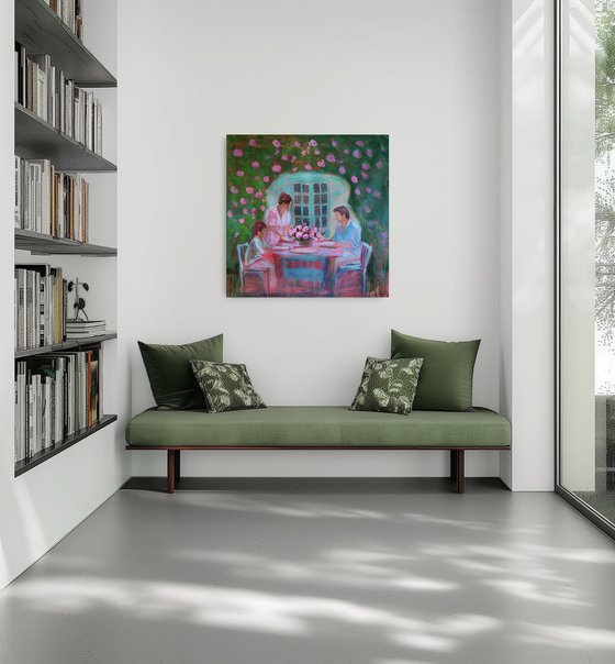 Inside the Blooming Oasis