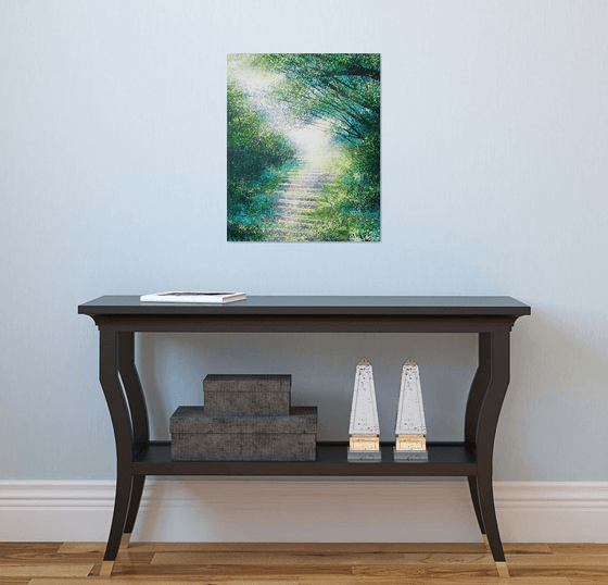 Forest Trees In spring