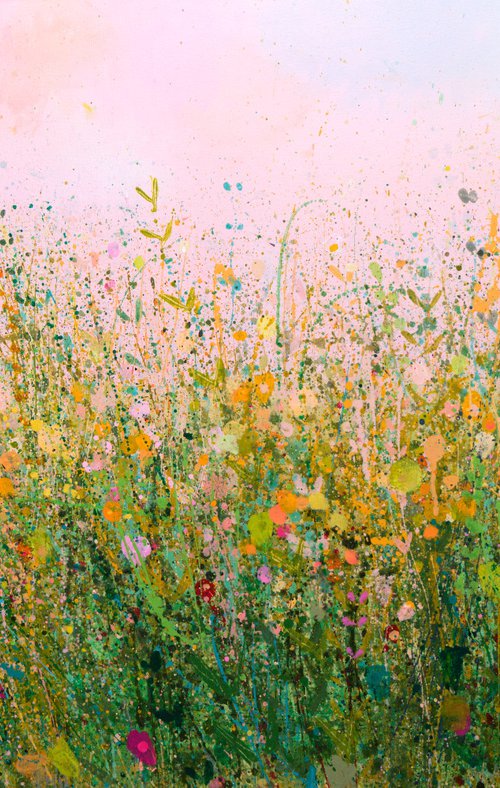 Golden Meadowscape by Sandy Dooley