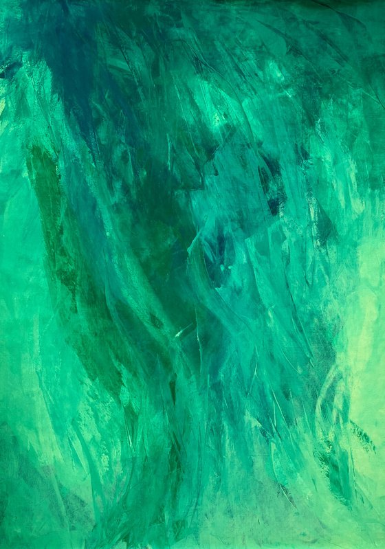 Green abstract no. 1025
