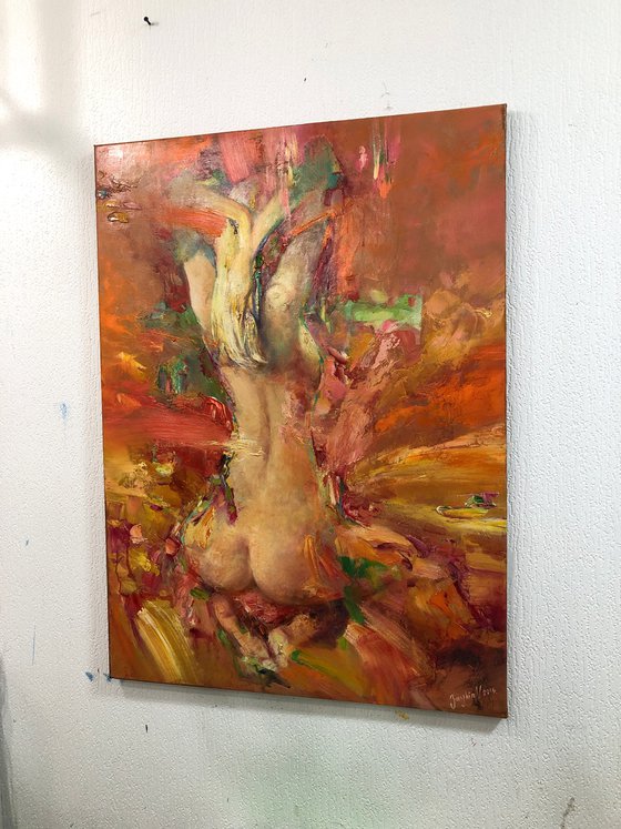 Model | Expressive Nude | Bold Figurative Art