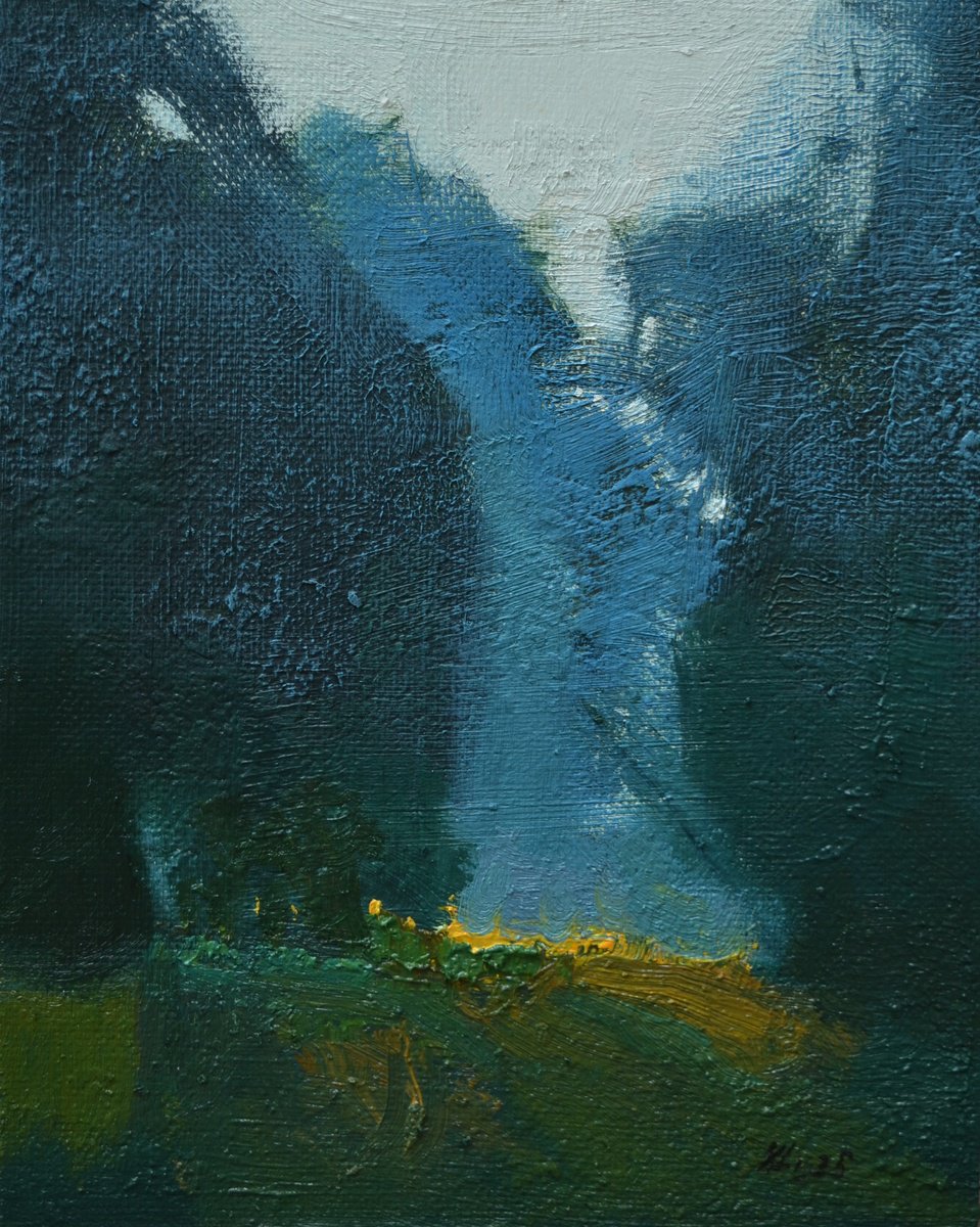 In The Field By Vytautas Laisonas, 9 X 12, Artwork For Sale On Artfinder