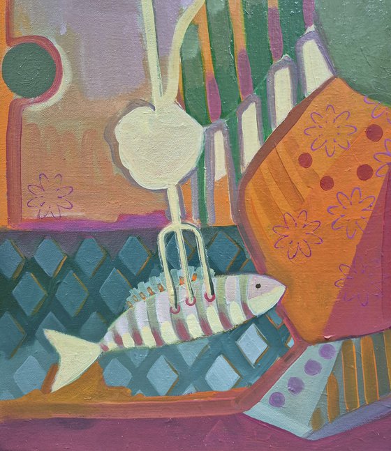 The fish is mine