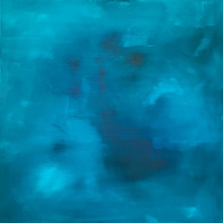 Ocean In A Drop Oil Painting By Roberta Heslop Artfinder