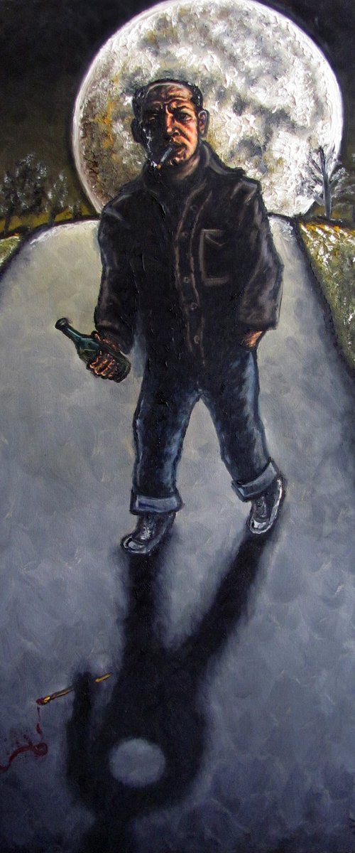 "Moon Over Jackson Pollock" by Preston M. Smith (PMS)