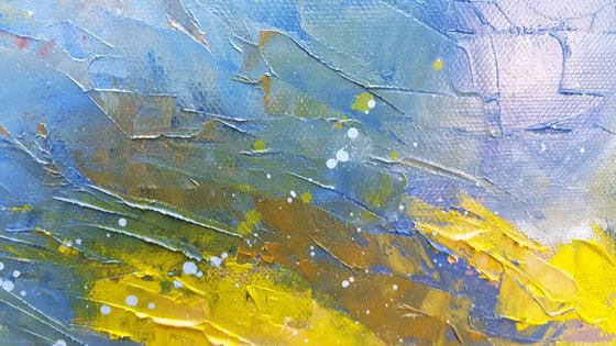 Abstract Landscape (90x120cm)