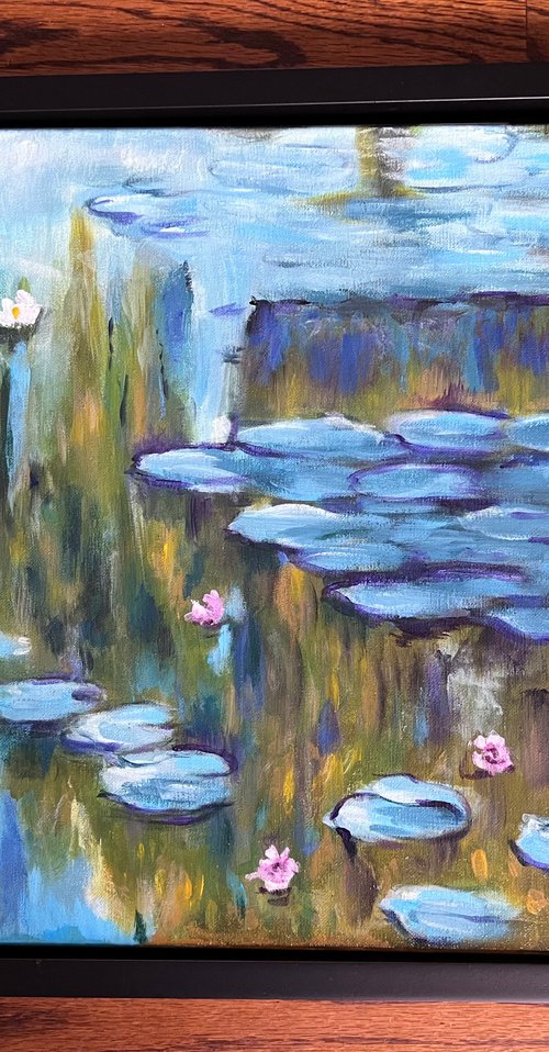 Monet Lily series 1-4 by Carolyn Shoemaker (Soma)