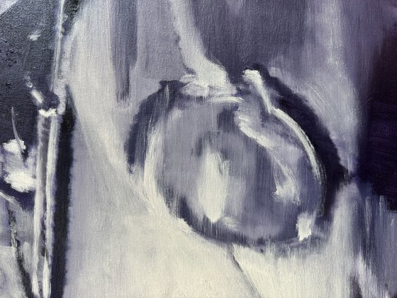 SOUL RIDE 911 OIL ON CANVAS 80x80cm