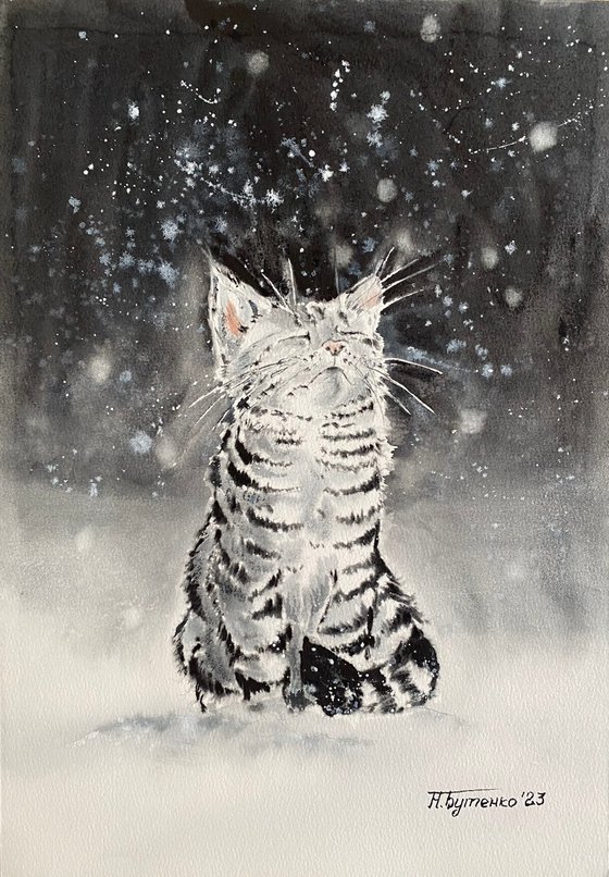 The magic of the first snow