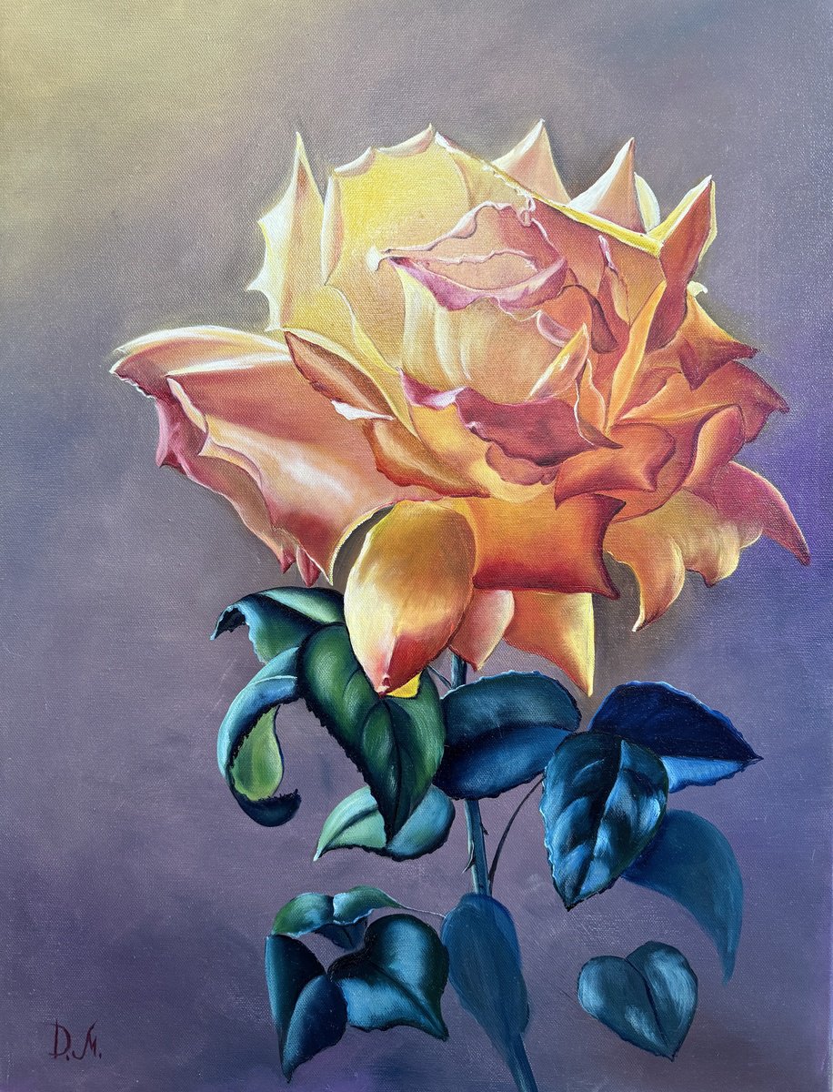 Rose By Diana Malivani, 20 X 28, Artwork For Sale On Artfinder