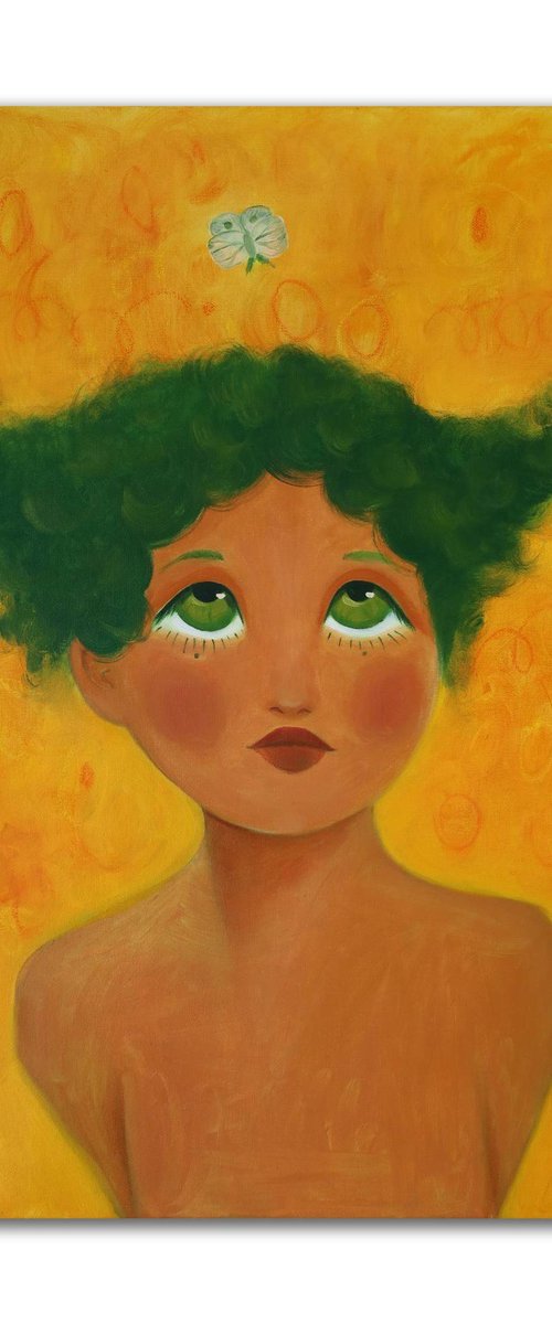 Child of sun by Zhanar Sagidolla