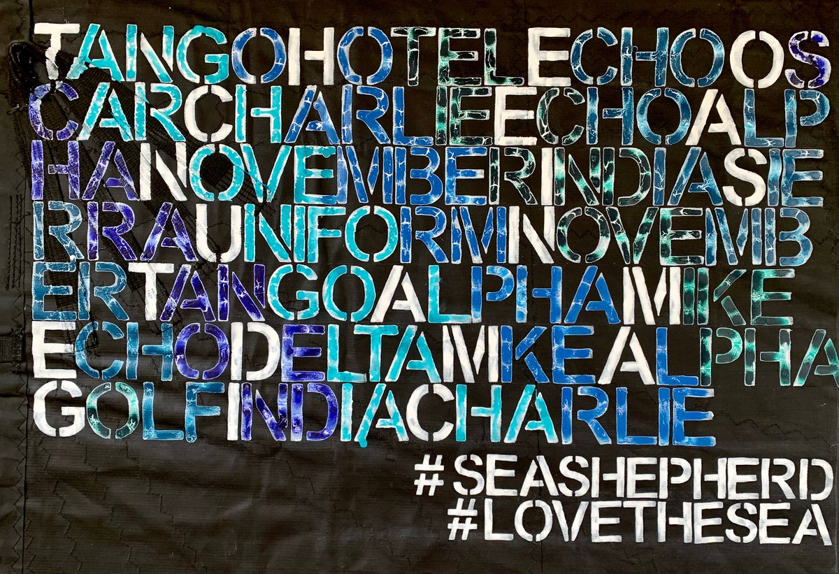 Save our oceans No. 3522 Typography by Anita Kaufmann