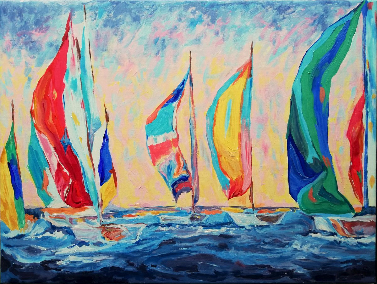 Sailing Joy by Jelena Djokic