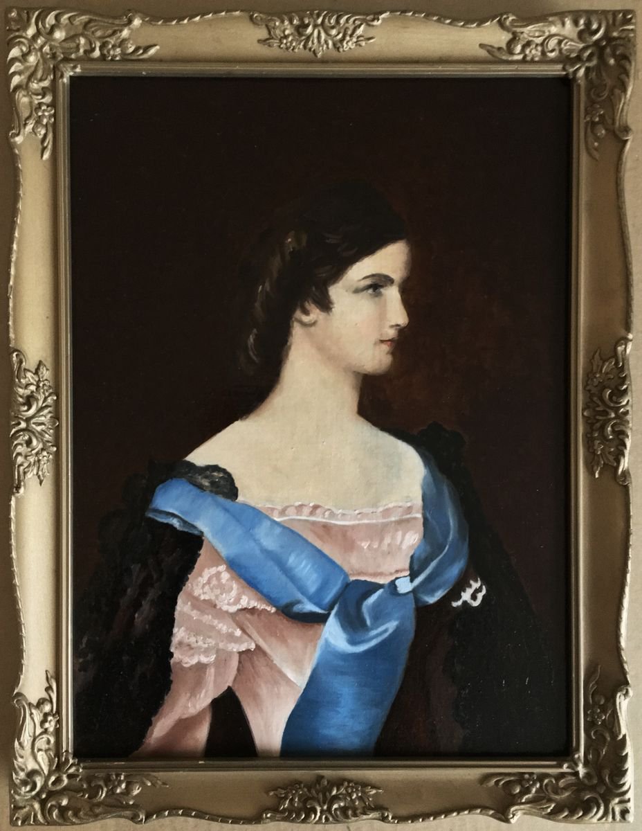 Portrait of Elisabeth of Austria by Peter Stuhl