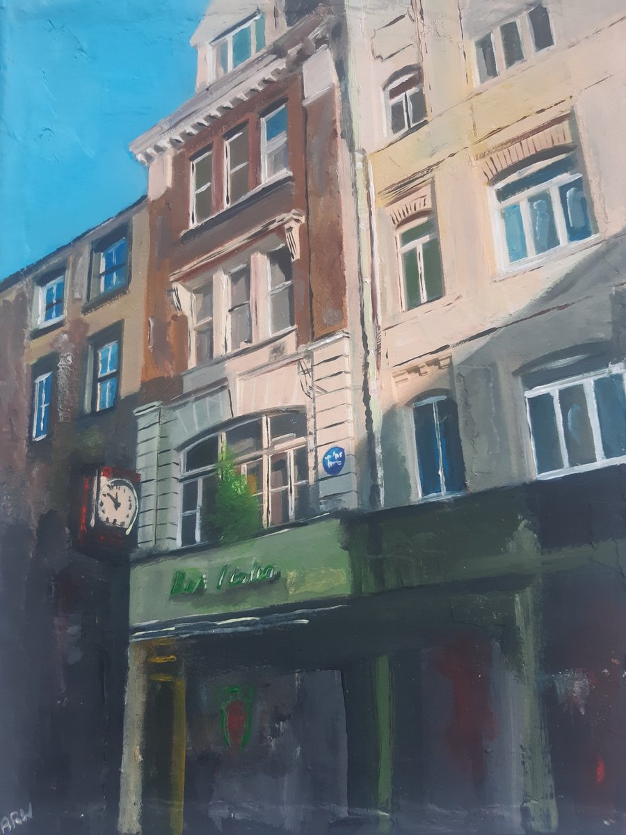 Frith Street, Soho, London by Andrew Reid Wildman