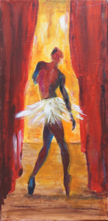 Swan Lake Acrylic Painting By Gennadi Belousov Artfinder