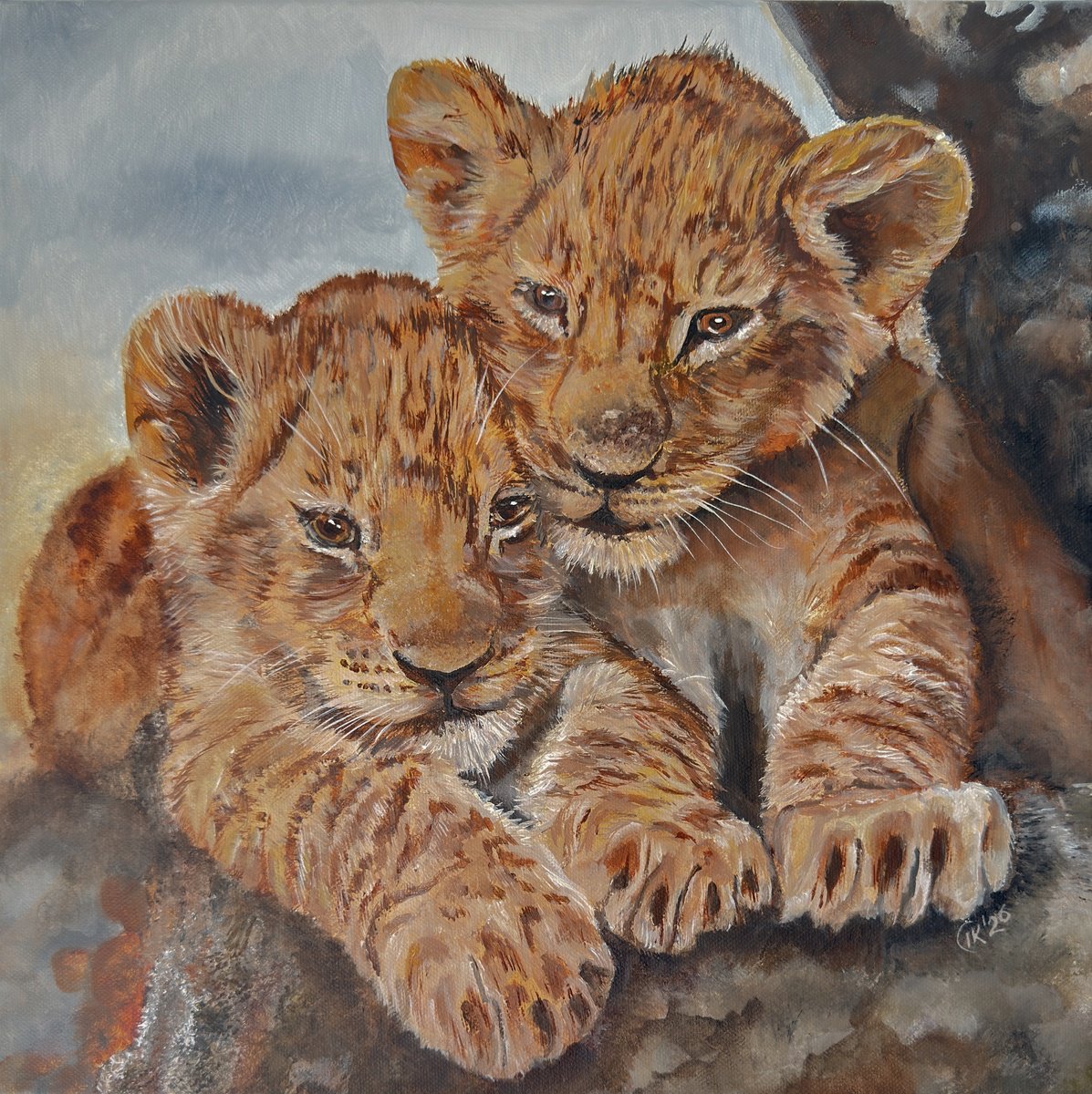 Little Kings By Irina Kurganskaya, 16 X 16, Artwork For Sale On Artfinder