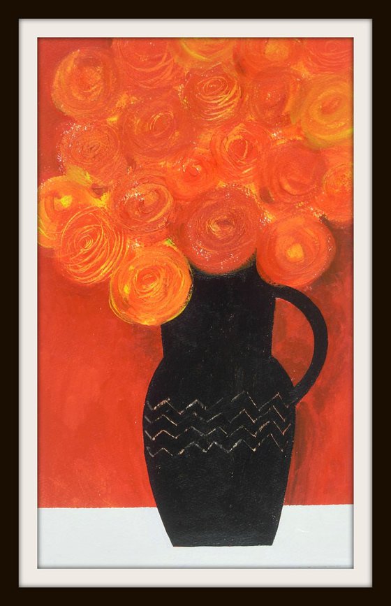 Orange Bouquet IV