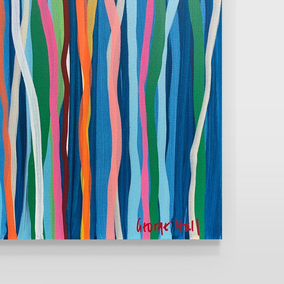 Funk Soul - 152 x 61cm acrylic on canvas