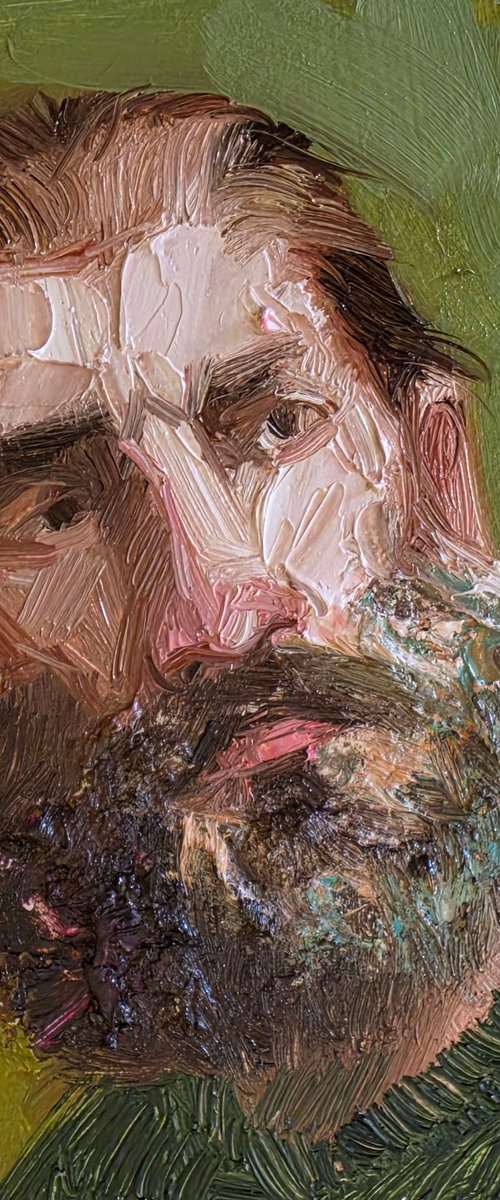 Bearded Man by Nataly Derevyanko