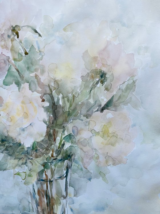 Peonies 50x65 cm 2025