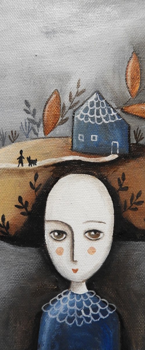 Thinking about home by Silvia Beneforti