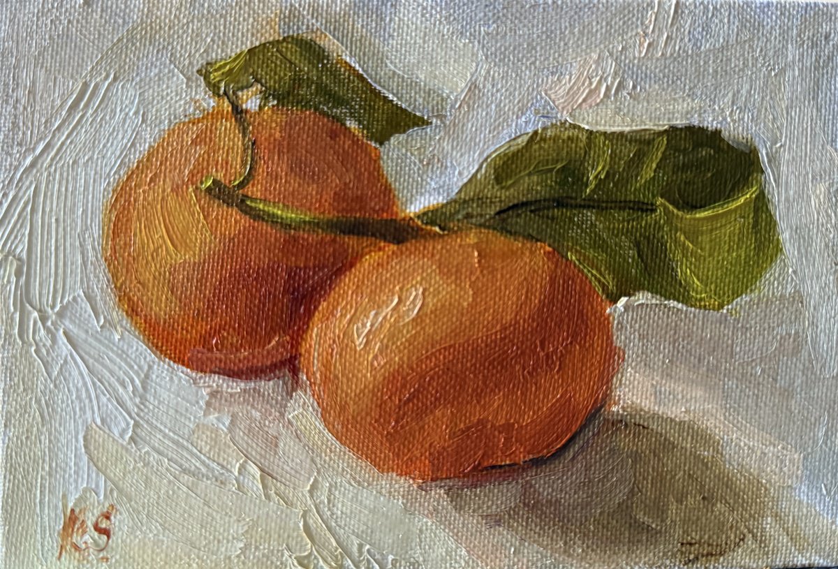 Oranges by Kate Sosonna