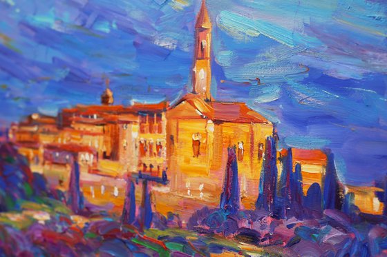Pienza Val D'orcia. Tuscany