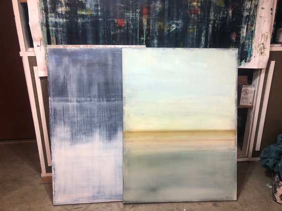 Muted Citrus (36x48in)