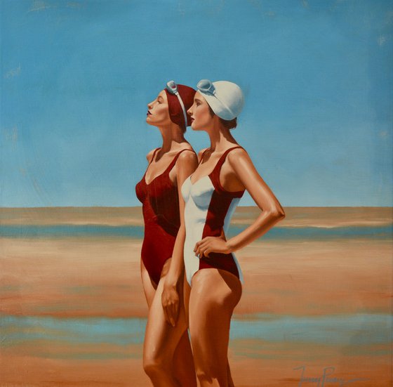 Sentinels - in burgundy