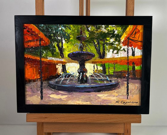 Fountain in the City Park