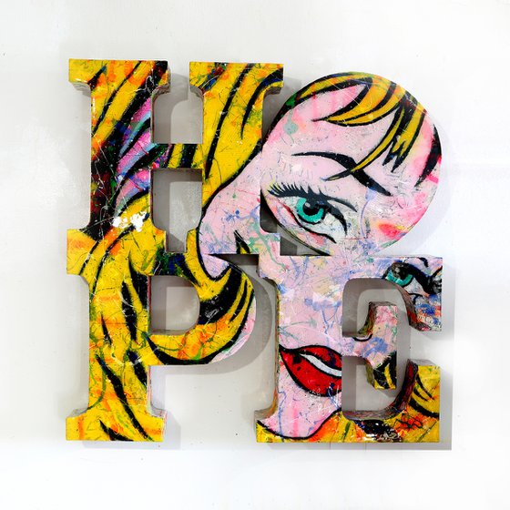 Hope – after Roy Lichtenstein