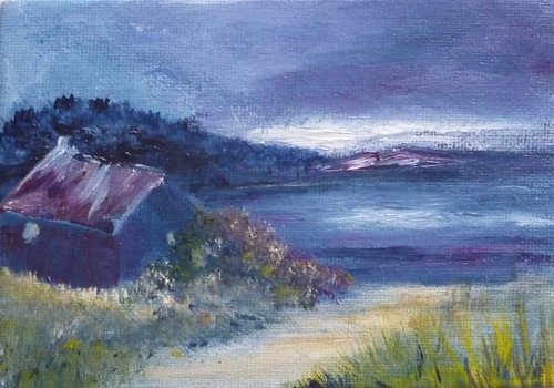 Old Beach House by Margaret Denholm