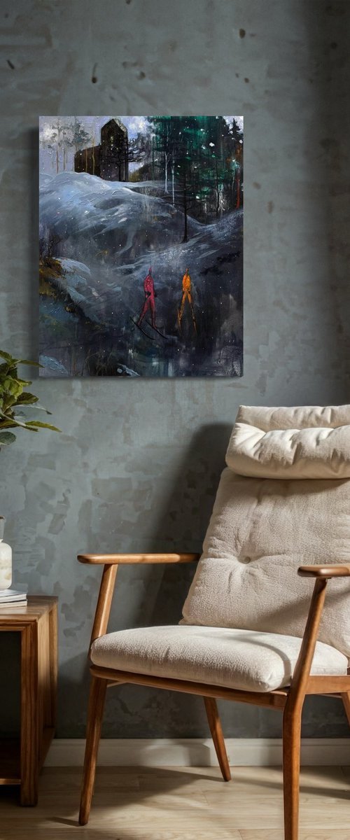 Skiers by Andranik Shahjanyan