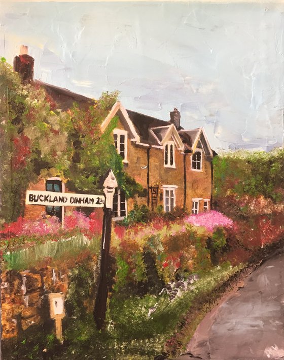 Somerset, Houses and Flowers