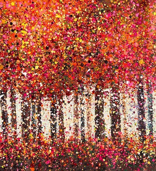 Autumn in amber by Bogdana Antoniuk
