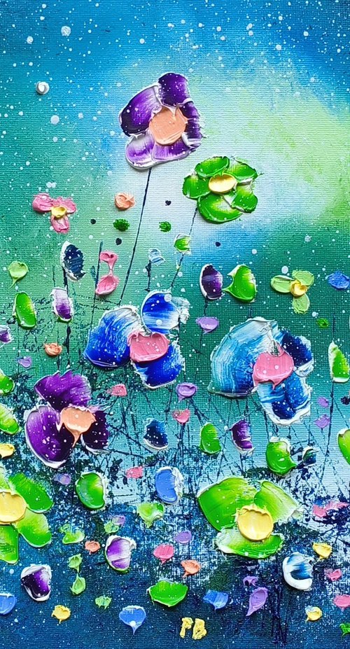 "The Cosmos & Flowers in Love" by Phil Broad