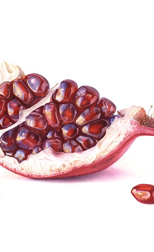 Jewels of Pomegranate by Yuliia Moiseieva