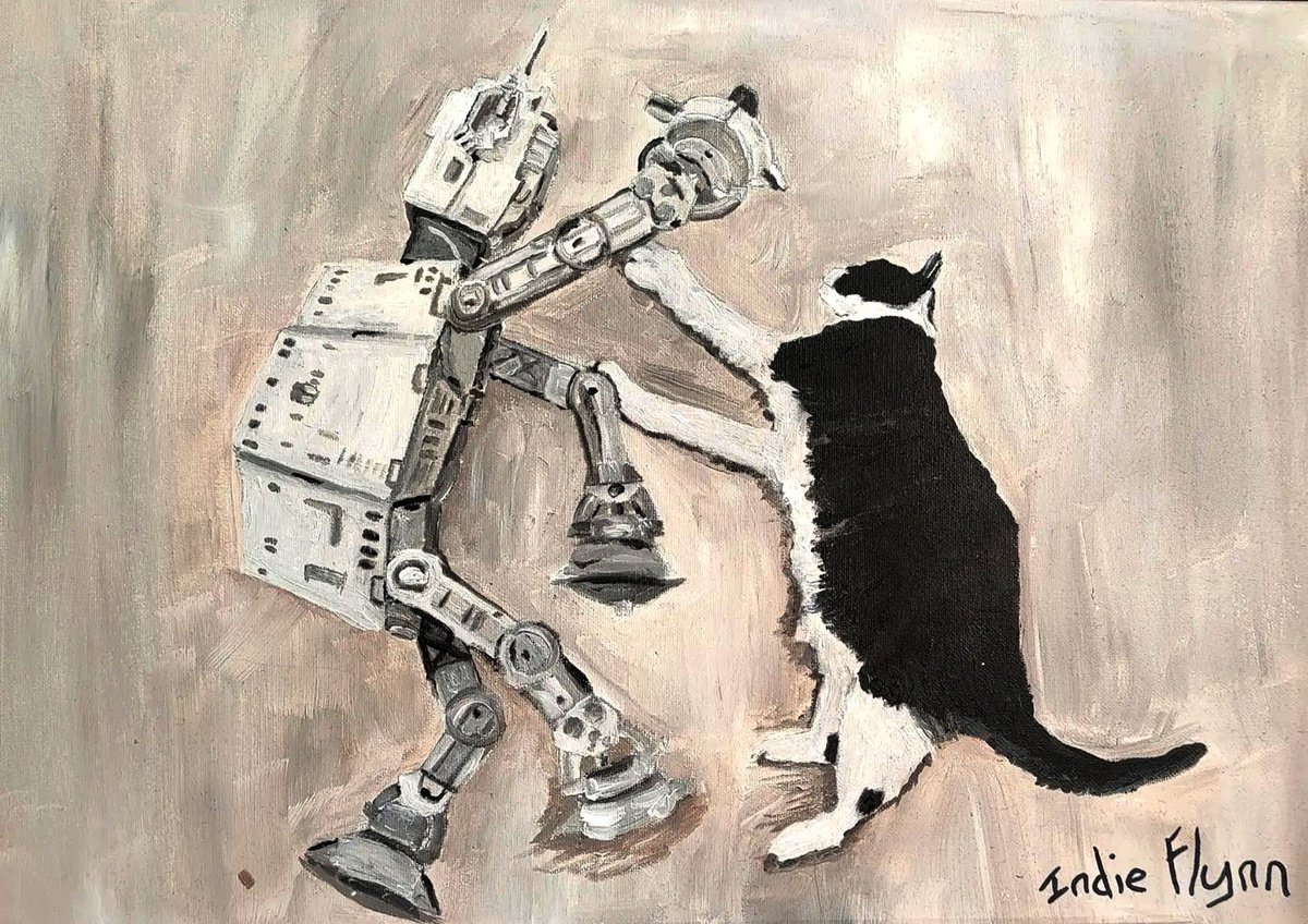 at-at cat love by Indie Flynn-Mylchreest