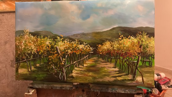 Autumn Vineyards of Ghianti