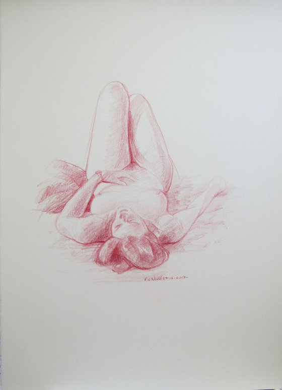 reclining female nude