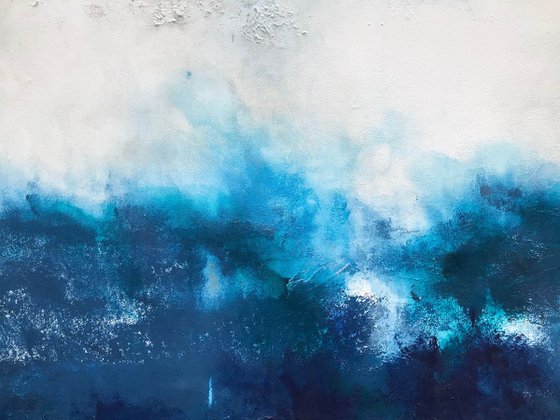 corrosion blues (150 x 60 cm )