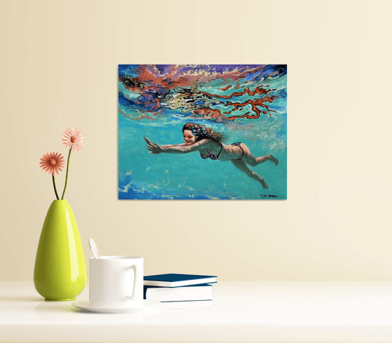 Girl swimming35