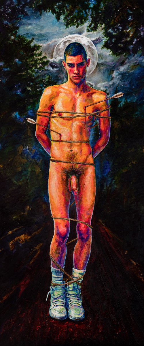 "Saint Sebastian" by Oleksandr Balbyshev