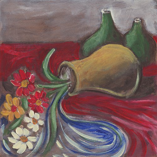 Turned Over Vase by Anton Maliar