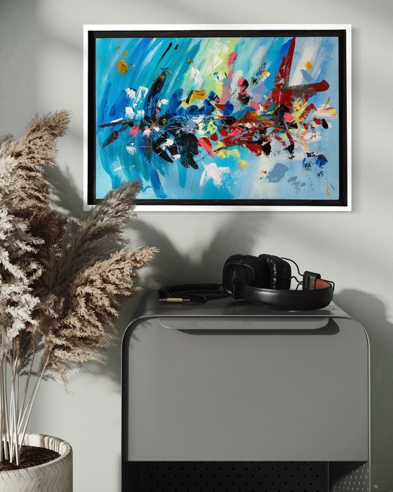 Spring melody (framed 19''X26'')