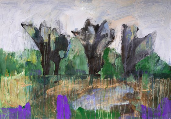 Pond 15, Purple Rain