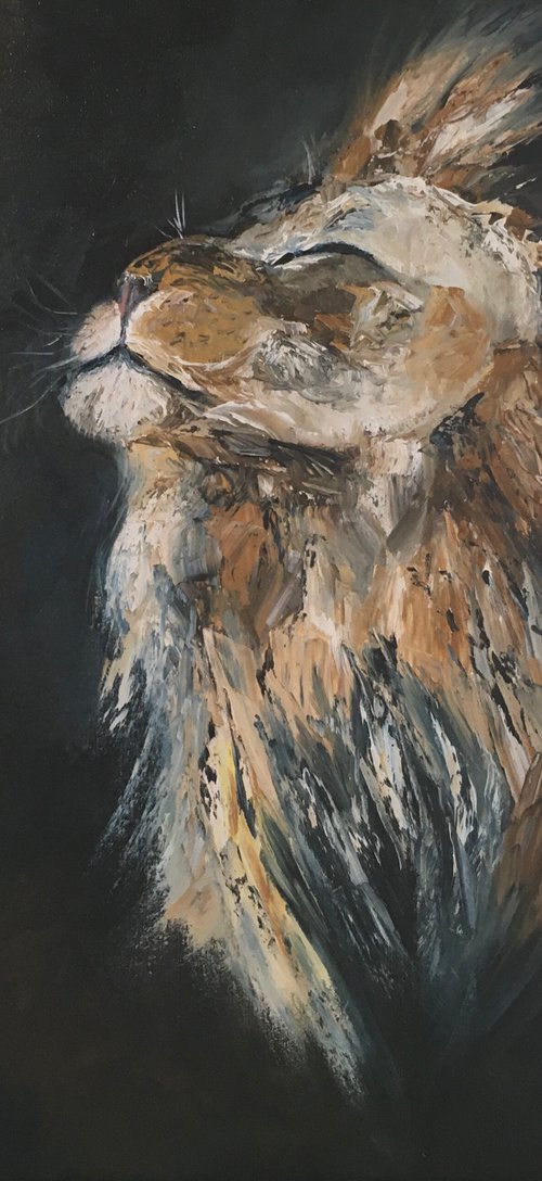 Golden Lion by Timea  Valsami