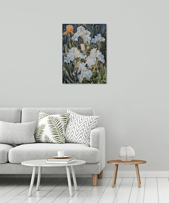 WHITE IRISES #5