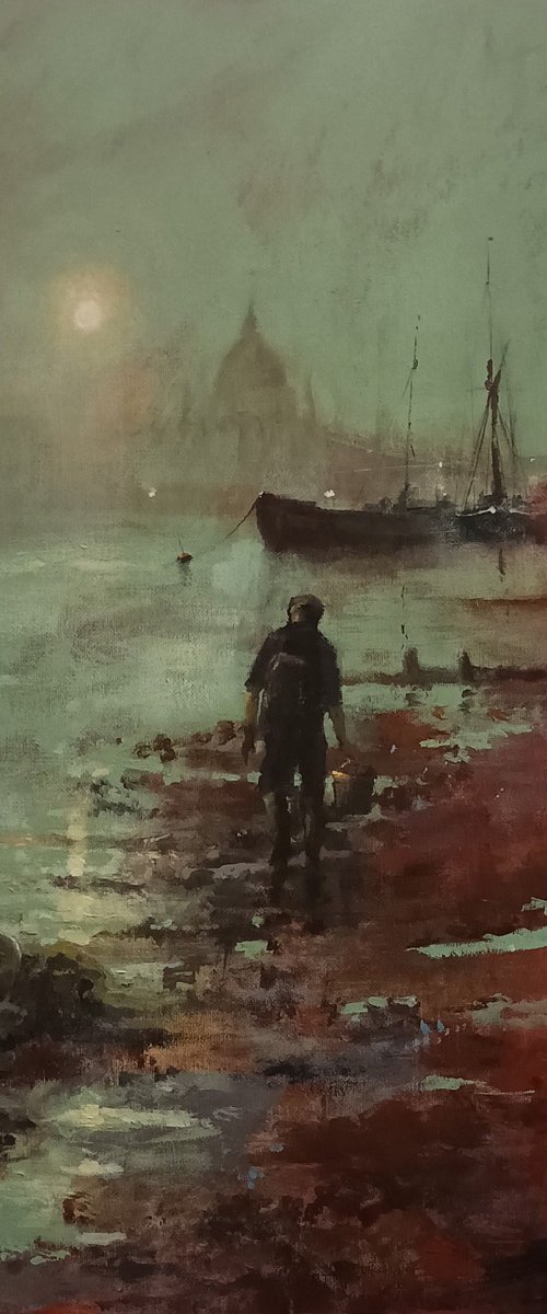 In search of days gone by... Mudlarks on The Thames by Alan Harris